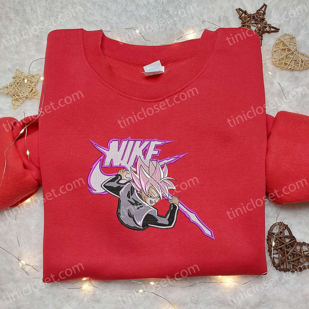 Super Saiyan Rose Goku x Nike Anime Embroidered Shirt – Dragon Ball & Nike Inspired Design