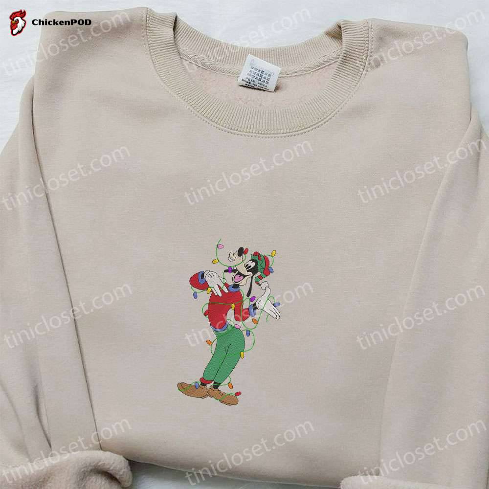 Get Festive with Kirby: Christmas Bell Embroidered Shirt Hoodie & Sweatshirt – Game Character Apparel