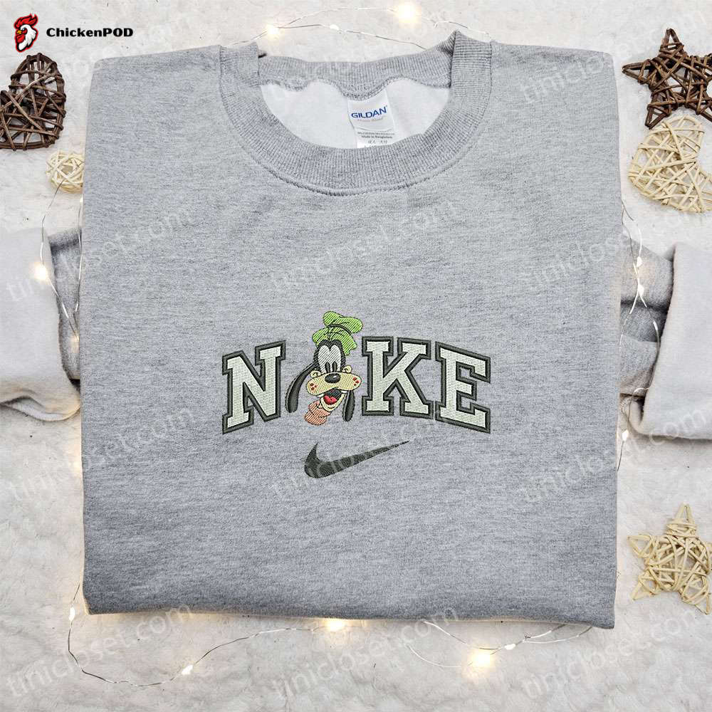 Gingerbread Man Happy x Nike Embroidered Shirt & Christmas Sweatshirt: Perfect Family Gifts