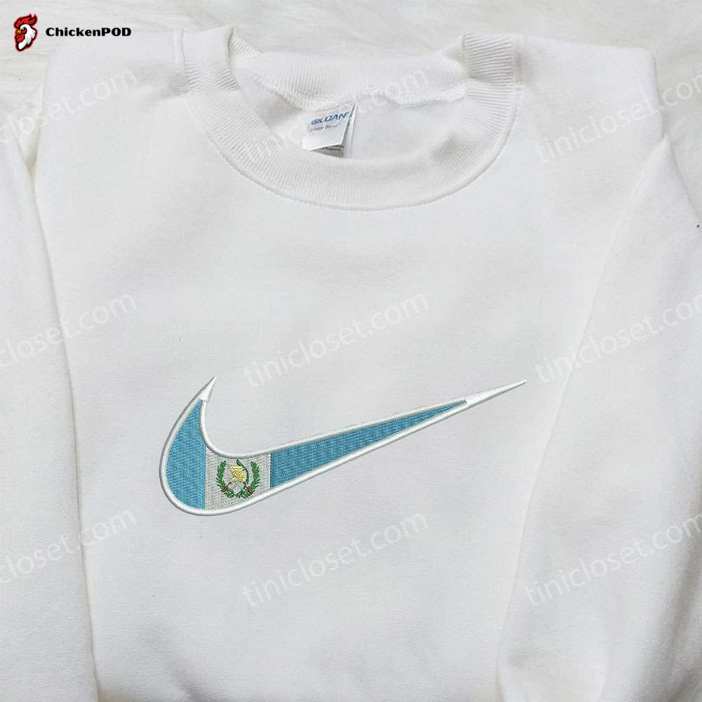 Gucci x Nike Logo Embroidered Shirt: Stylish Nike Inspired Gift for Family