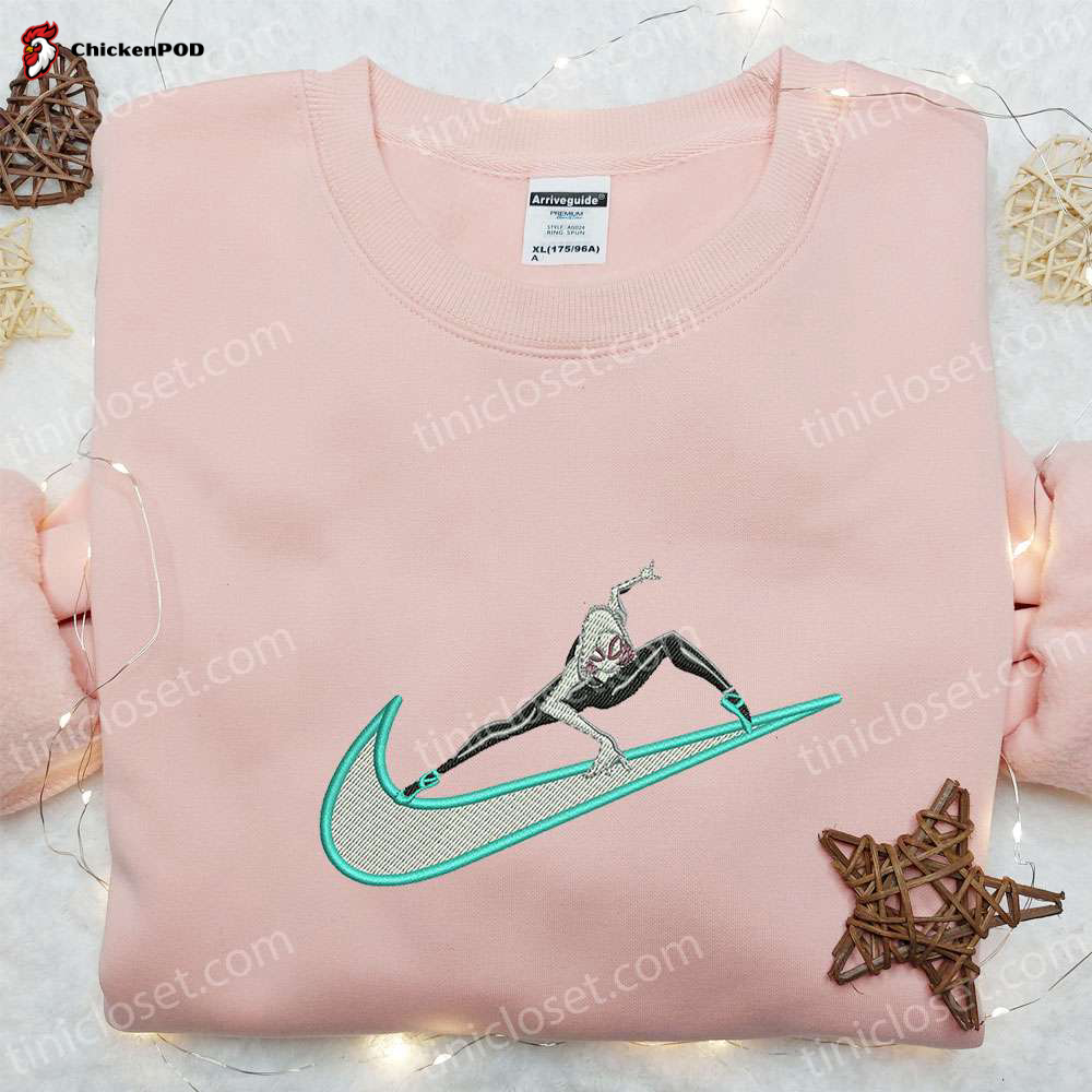 Nike x Stitch Vampire Pumpkin Embroidered T-shirt & Sweatshirt: Best Family Gifts