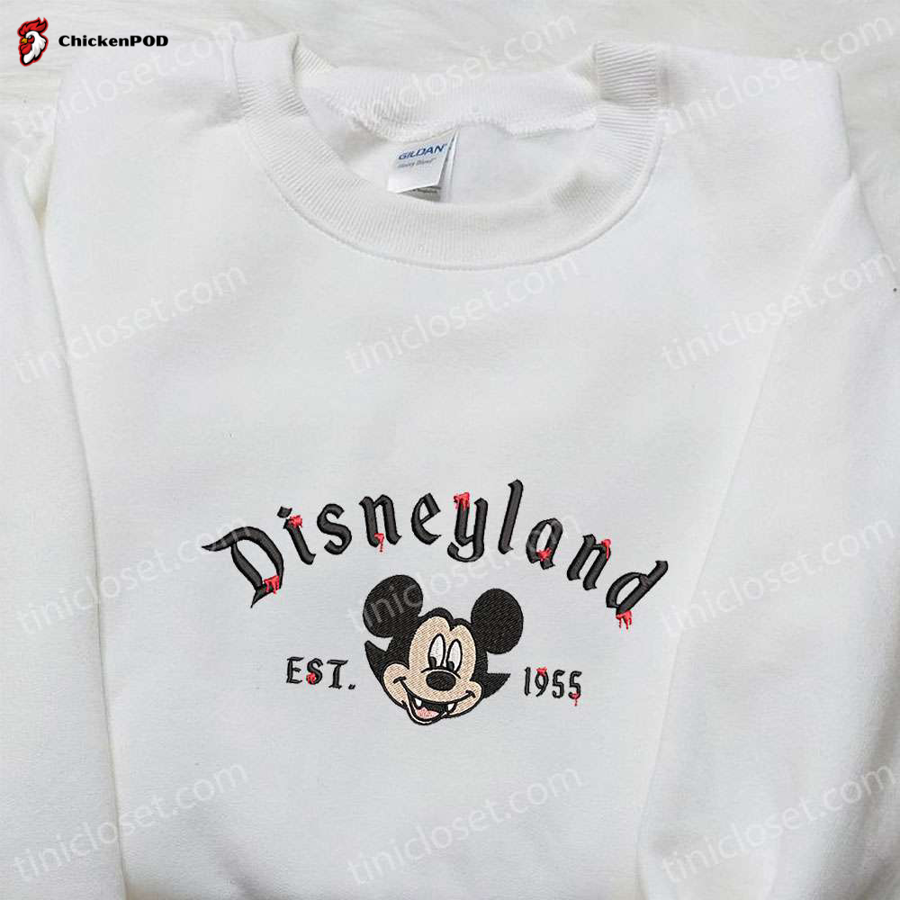 Halloween Mickey Est 1928 Embroidered Shirt: Disney s Best Gift for Family Fun