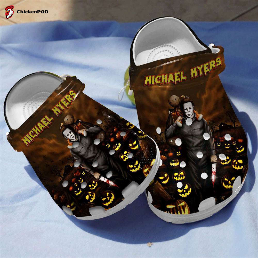 Halloween Movie Just Do It Michael Myers Characters Horror Movie Crocband Clogs