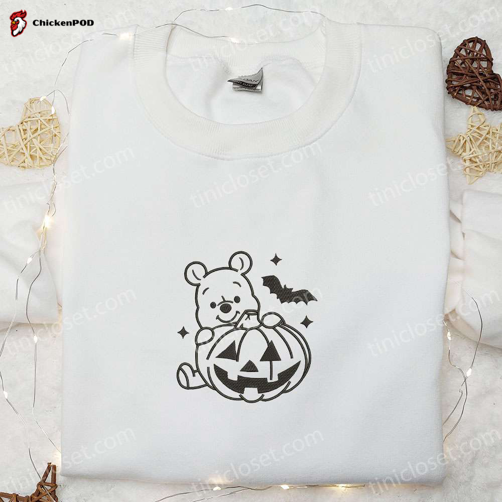 Halloweentown Pumpkin Est 1998 Embroidered Shirt: Vintage Halloween Gift for Halloween Lovers