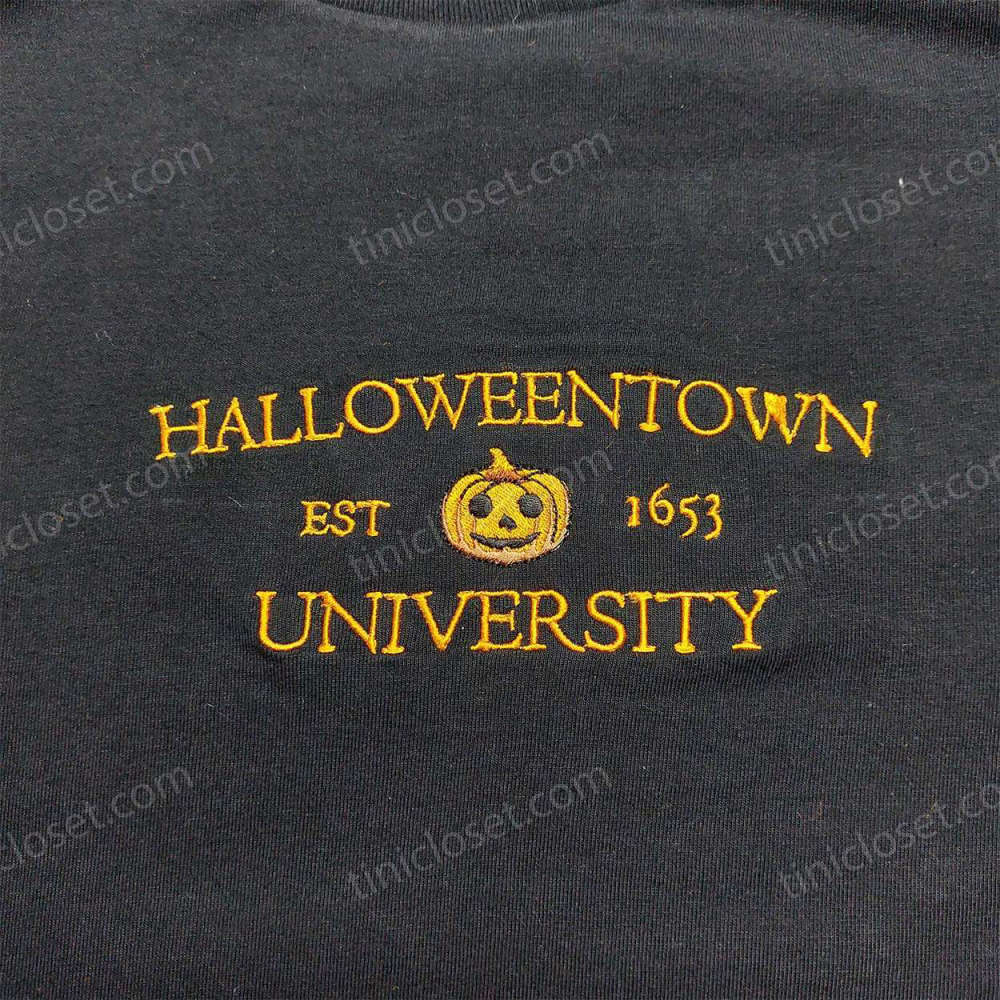 Halloweentown University Est 1653 Shirt – Vintage Halloween Sweatshirts & Gifts