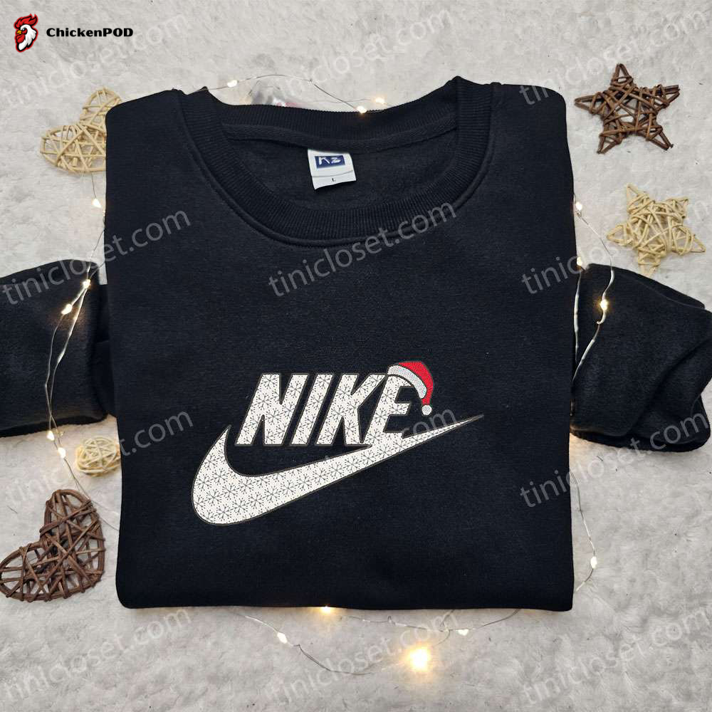 Xmas Nike Embroidered Shirt & Hoodie: Best Christmas Gift Ideas for Nike Inspired Fashion