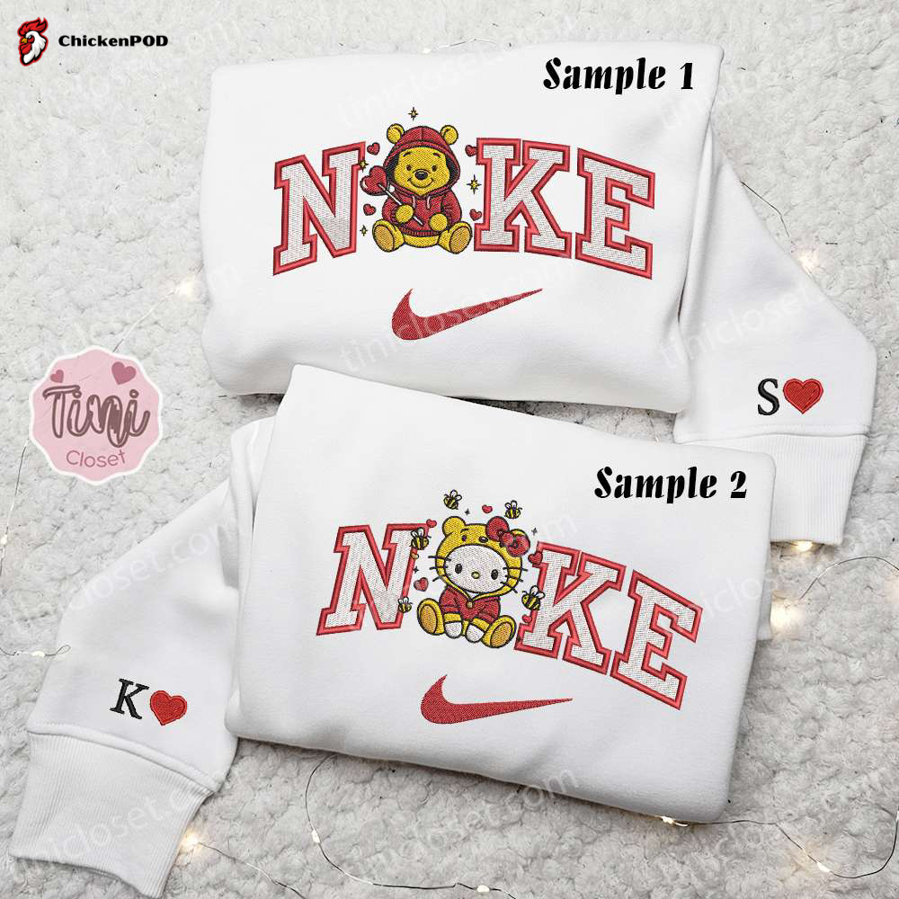 Dory & Nemo x Nike Embroidered Couple Shirt: Disney Finding Nemo Shirt Nike Inspired Hoodie