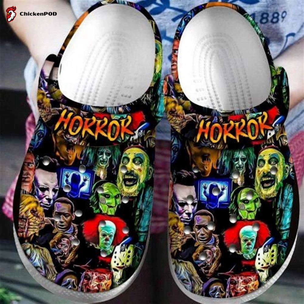 Horror Mask Pug Dog Crocs-Slippers Classic Clogs Shoes