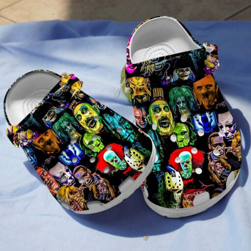 Horror Villians Collection Film Crocs-Slippers Crocband Clog Comfortable Water Shoes