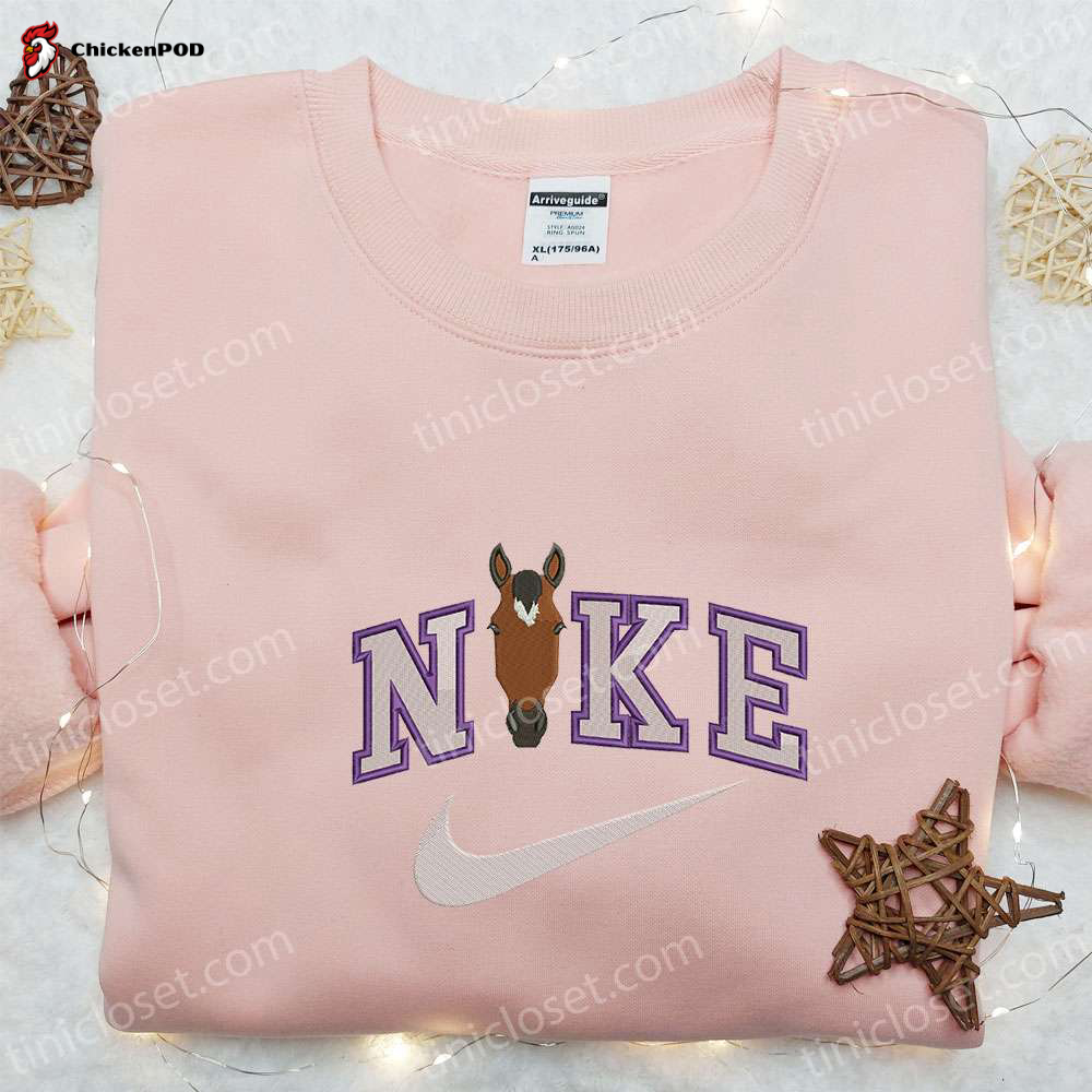 Stylish Nike x Bratz Embroidered Sweatshirt Cartoon Shirt & T-shirt: Fashion Inspired by Nike Perfect for Trendsetters