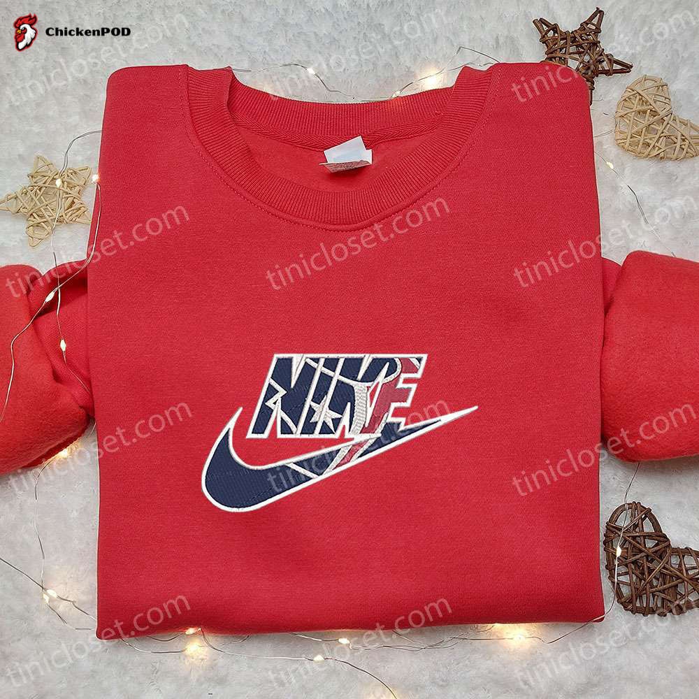 NFL Houston Texans x Nike Embroidered Shirt & Hoodie: Stylish Nike-Inspired Sports Apparel