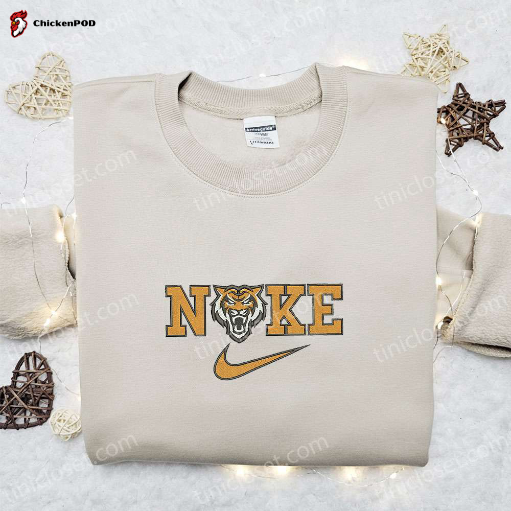 Idaho State Bengals x Nike Embroidered Shirt & NCAA Sports Hoodie – Best Fandom Gift Idea!