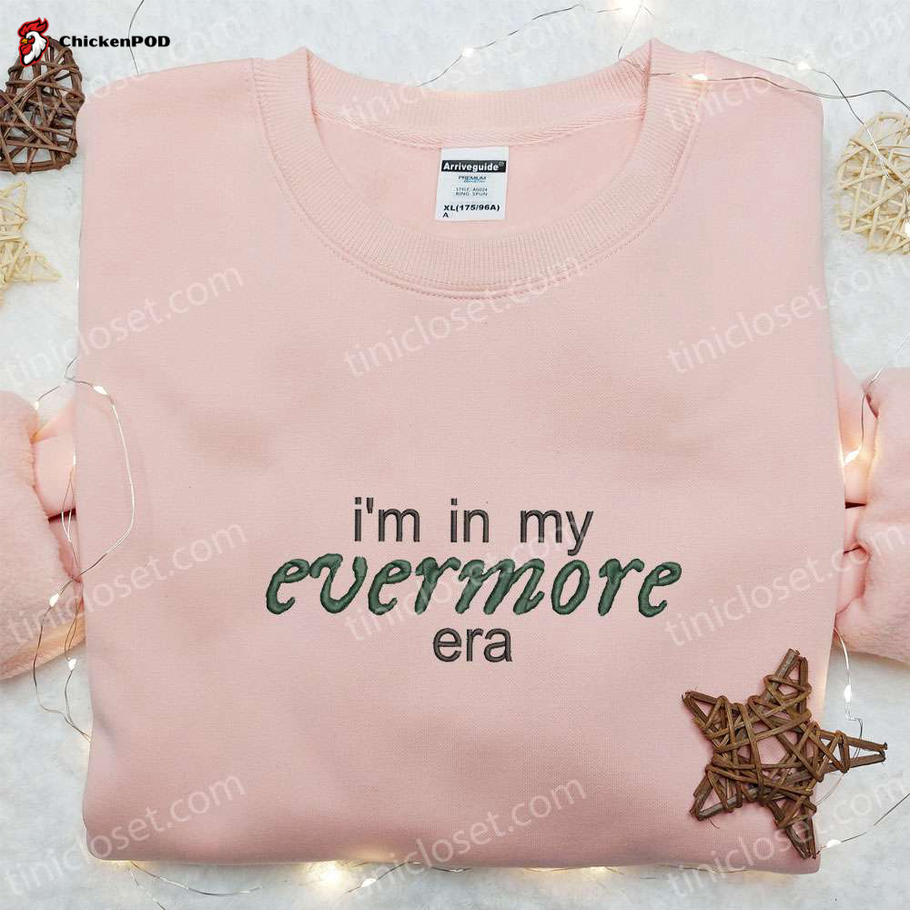 Taylor Swift Embroidered Shirt & Hoodie: Best Music Gift for Fans – Marvelous Time Ruining Everything Eras Tour Celeb Wear