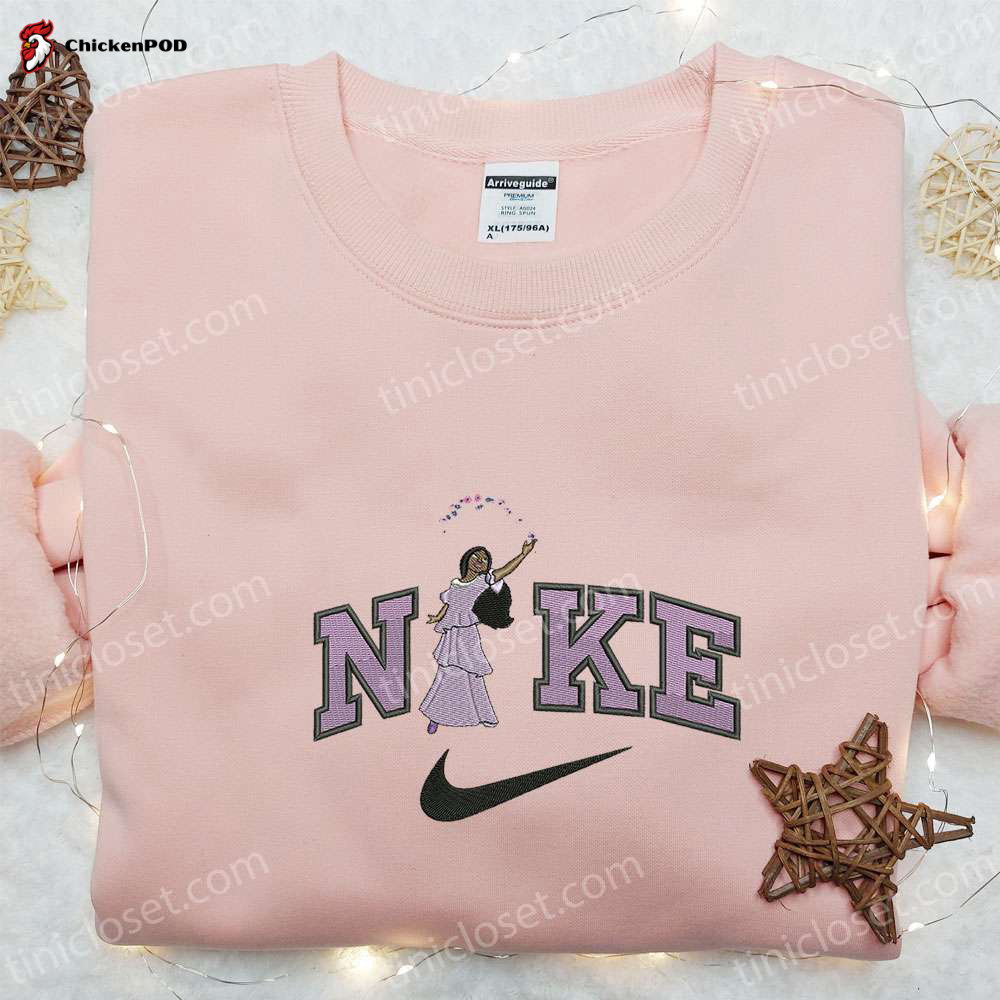 Stylish Isabela Madrigal x Nike Embroidered Shirt Disney Encanto Hoodie and Nike Inspired Sweatshirt – Unleash Uniqueness!