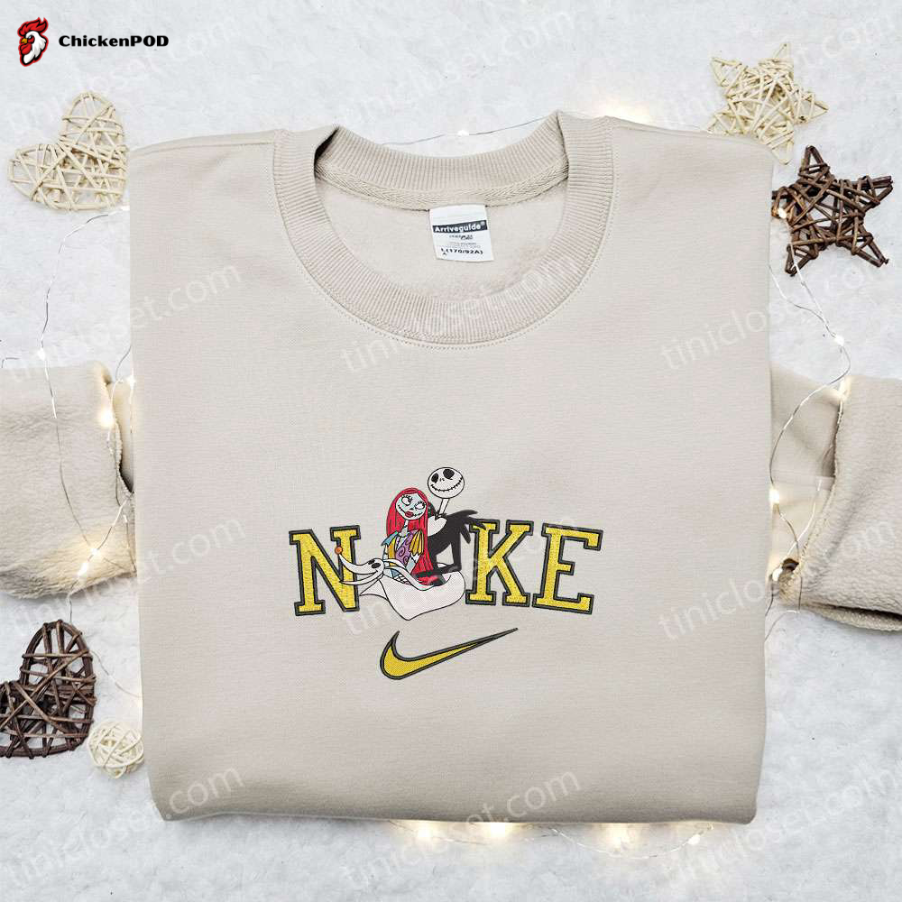 Nike Halloween x Pluto Pumpkin Hat Sweatshirt Disney Characters Embroidered Shirt Best Halloween Gift Ideas