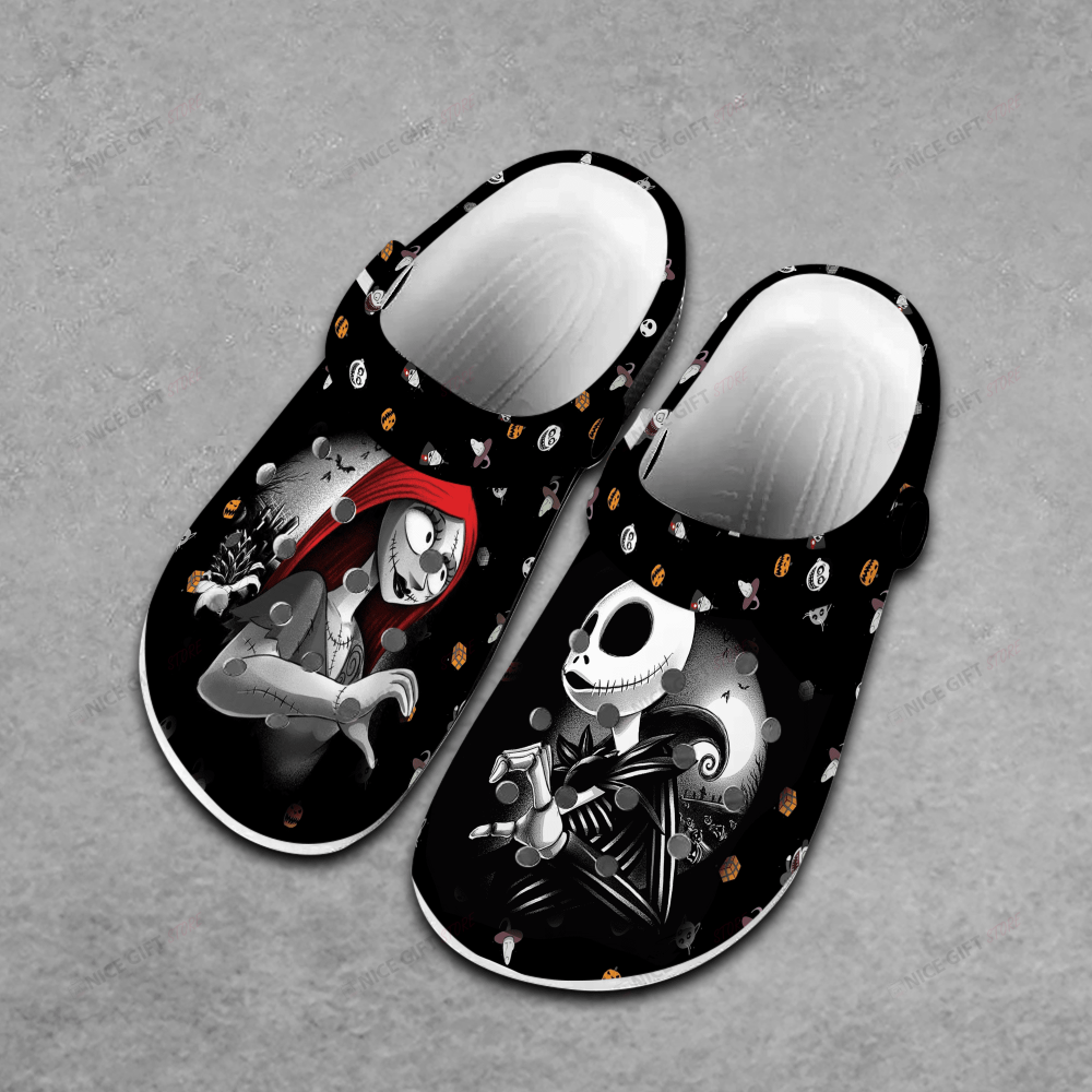 Jack Skellington And Sally Crocs-Slippers Shoes CRS-Y3J2