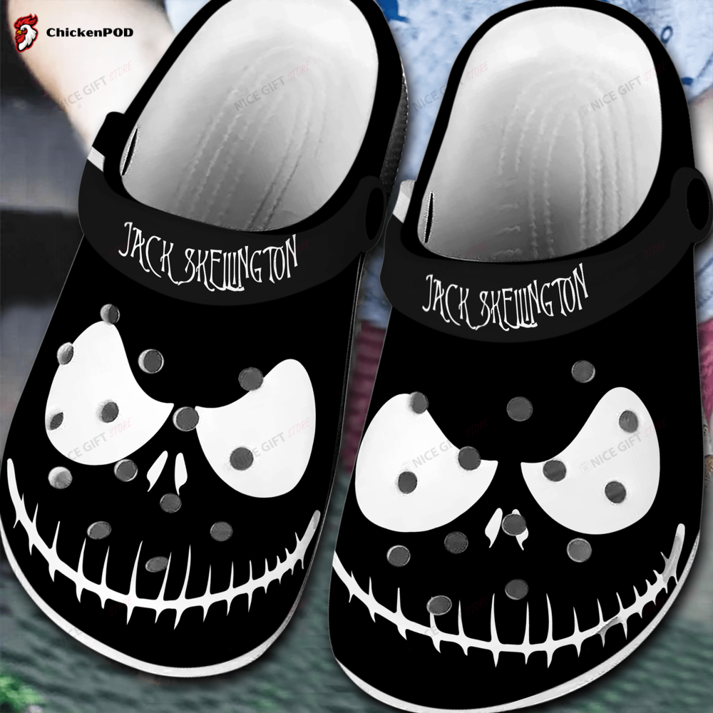 Jack Skellington Crocs-Slippers Shoes CRS-K2N1