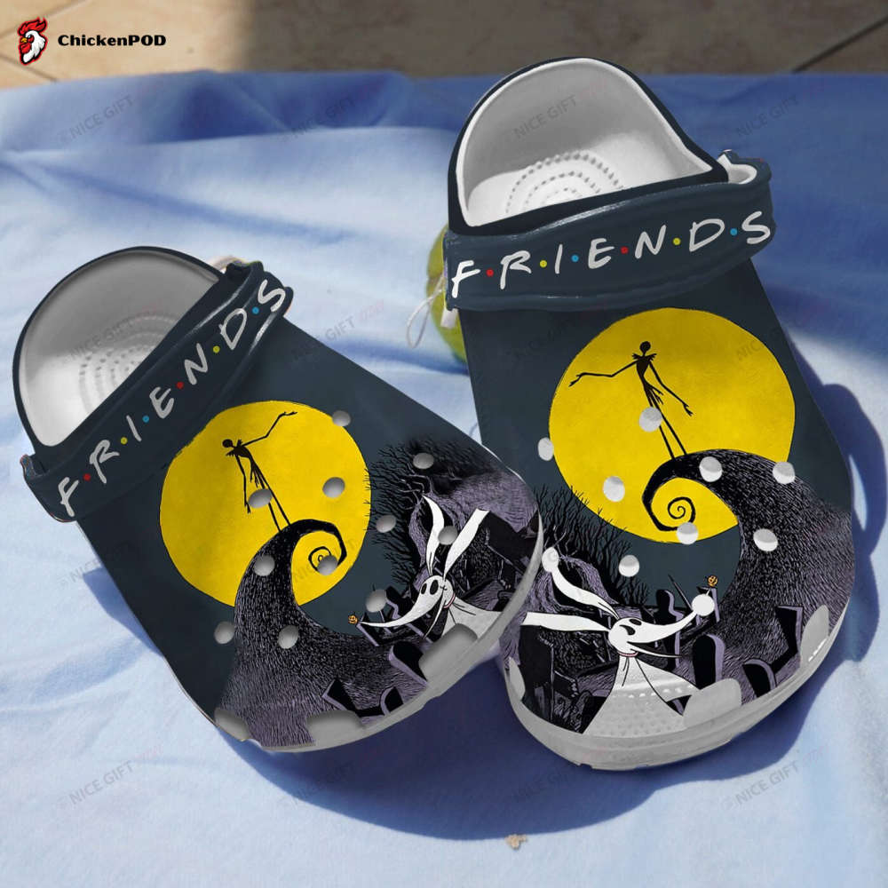 Jack Skellington And Sally Crocs-Slippers Shoes CRS-Y3J2