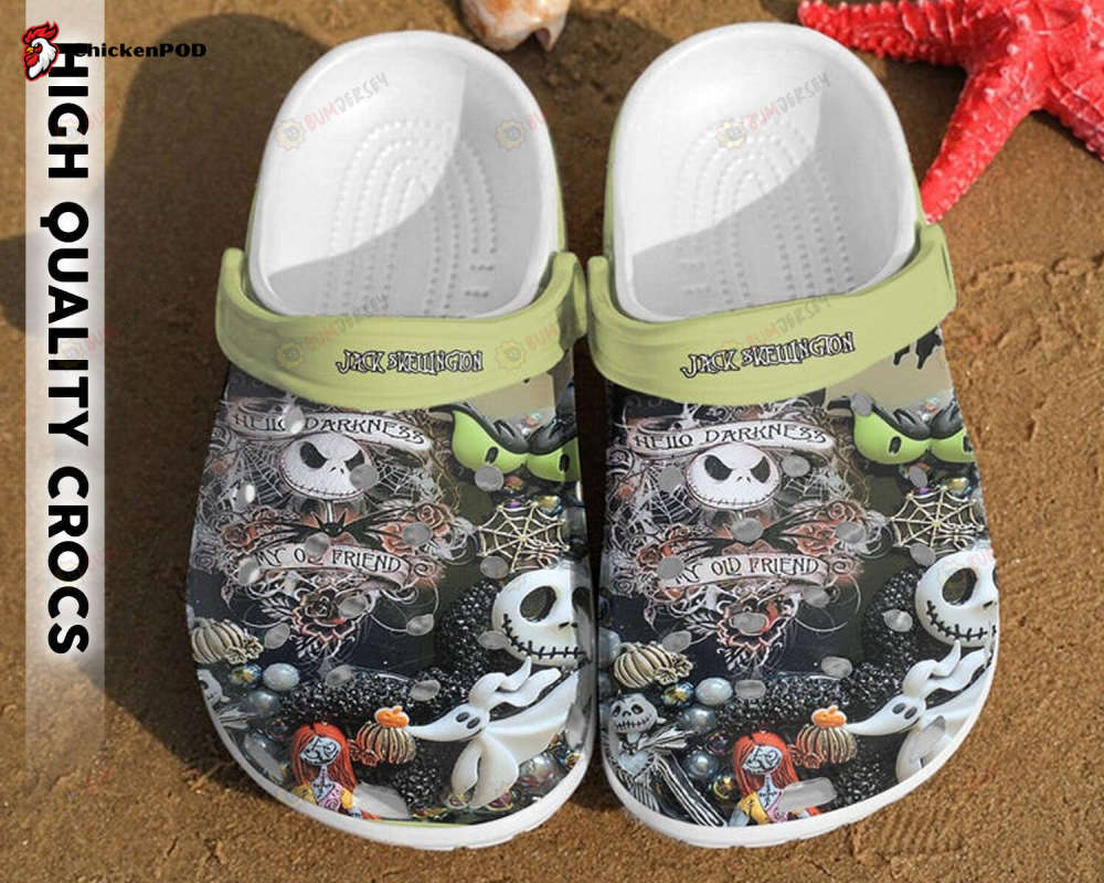 Jack Skellington And Sally Crocs-Slippers Shoes CRS-E3M9