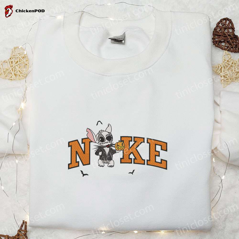 Gnome Halloween x Nike Embroidered Shirt Spirit & Nike Inspired Halloween Shirts