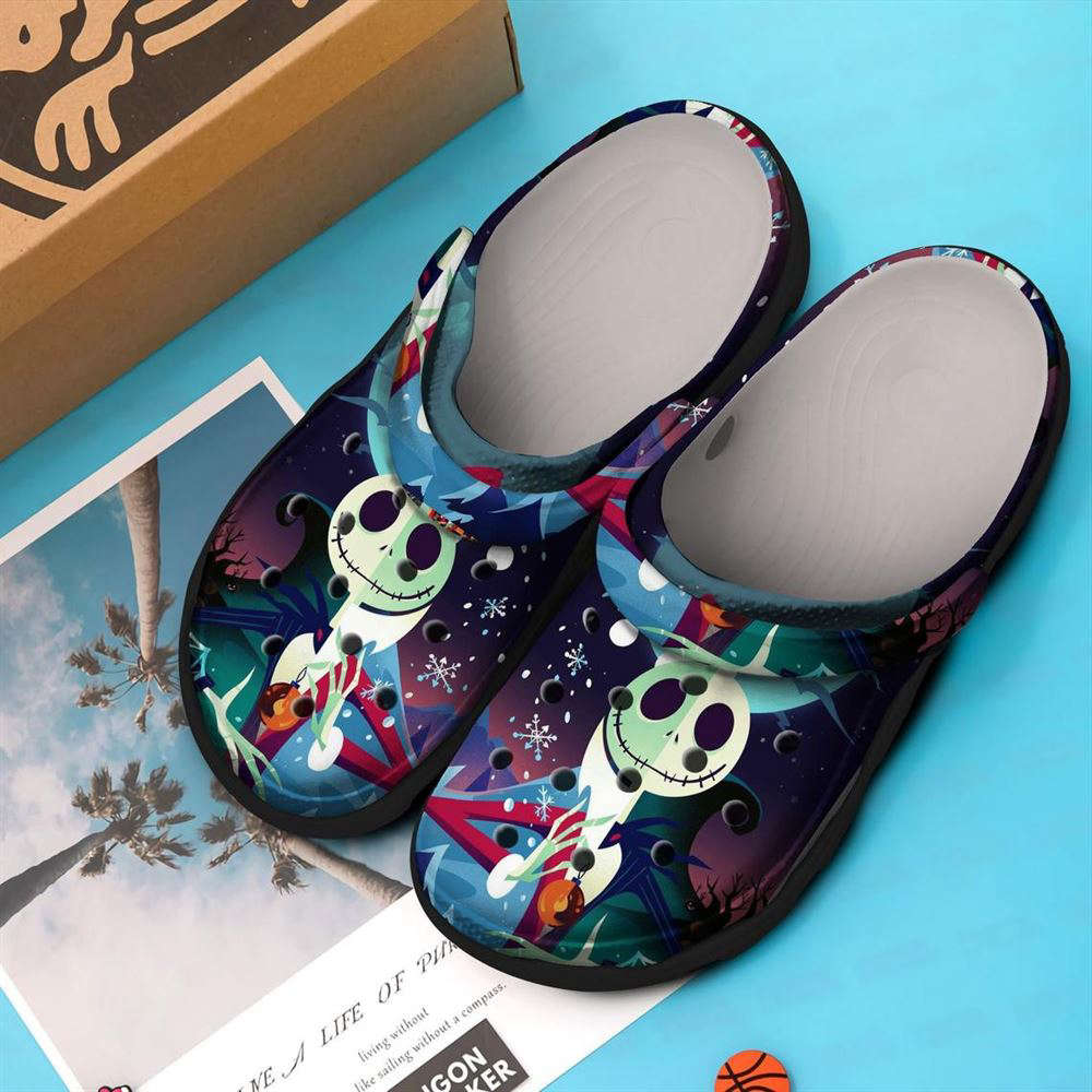 Jack Skellington The Nightmare Before Christmas Movie Crocband Crocs-Slippers Clogs