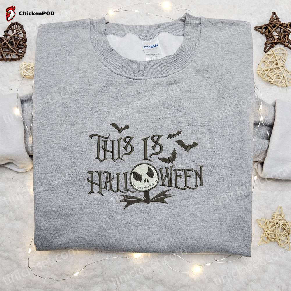 Mickey Ghost Pumpkin Boo Bash Spooky Embroidered Sweatshirt Disney Characters Shirt Best Halloween Gift Ideas