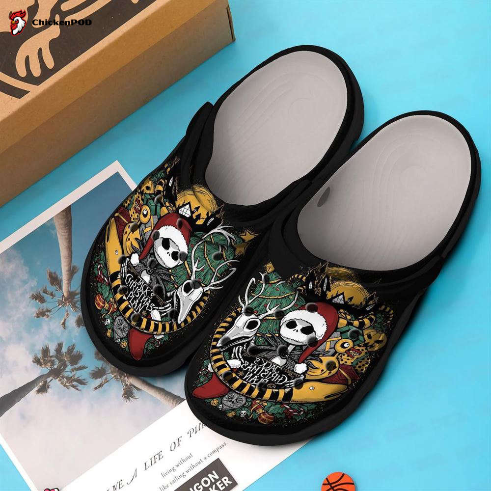 Jack Skellington Nightmare Christmas Crocband Clog Crocs-Slippers Shoes