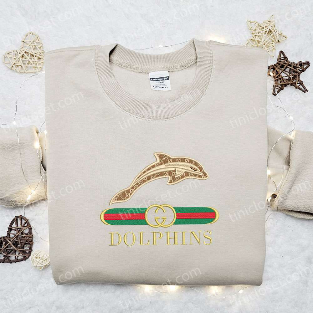 Stylish Jacksonville Dolphins x Gucci Embroidered Shirt & NCAA Sports Hoodie: Perfect Gift Idea