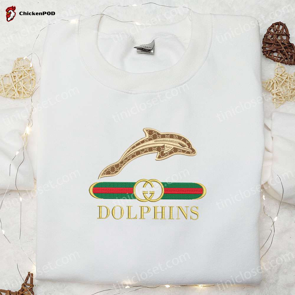 Stylish Jacksonville Dolphins x Gucci Embroidered Shirt & NCAA Sports Hoodie: Perfect Gift Idea