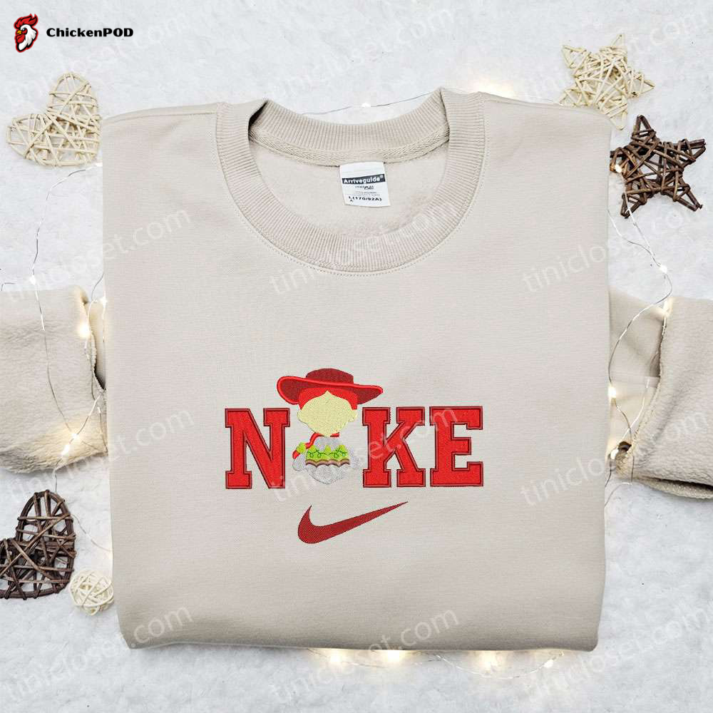 Nike x Heart Embroidered Sweatshirt: Custom Shirt for Valentine s Day – Best Gift Ideas