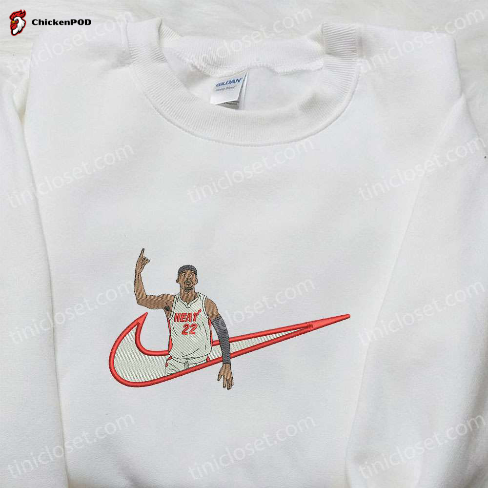 Get the Ultimate Jimmy Butler x Swoosh NBA Sport Embroidered Sweatshirt – Nike Inspired Celebrity Shirt