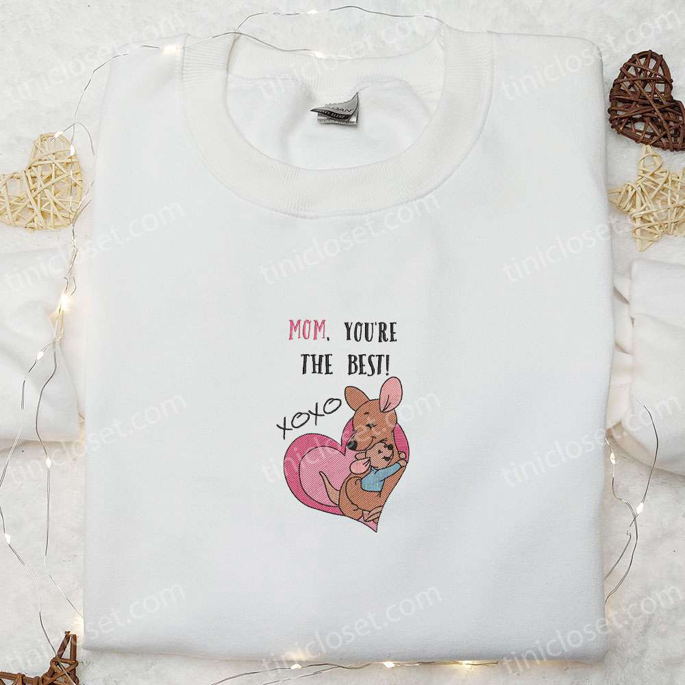 Kanga Mom You re The Best Shirt & Disney Characters Hoodie – Perfect Mother s Day Gift