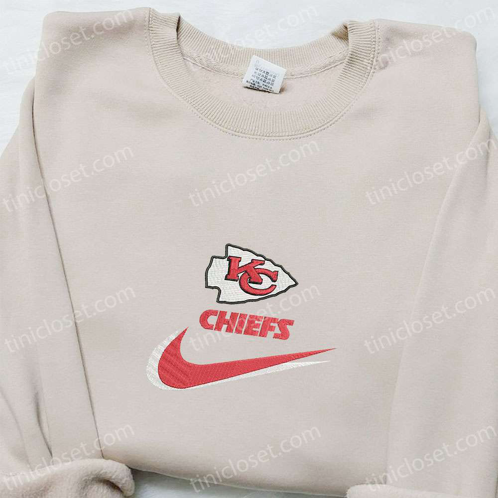 Shop Kansas City Chiefs x Nike Swoosh Embroidered Shirt & NFL Sports Hoodie – Perfect Gift Ideas!