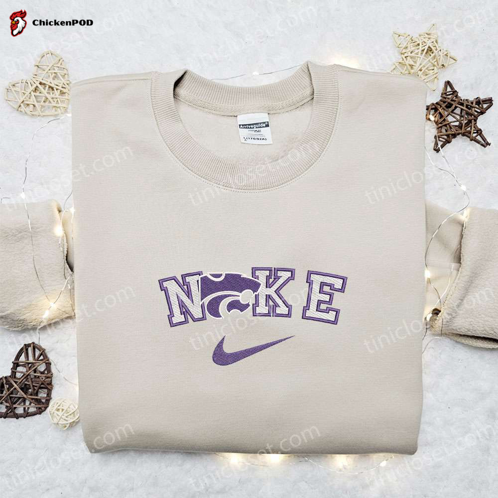 Shop Kansas State Wildcats x Nike Embroidered Shirt & Hoodie – NCAA Sports Apparel Perfect Gift Idea