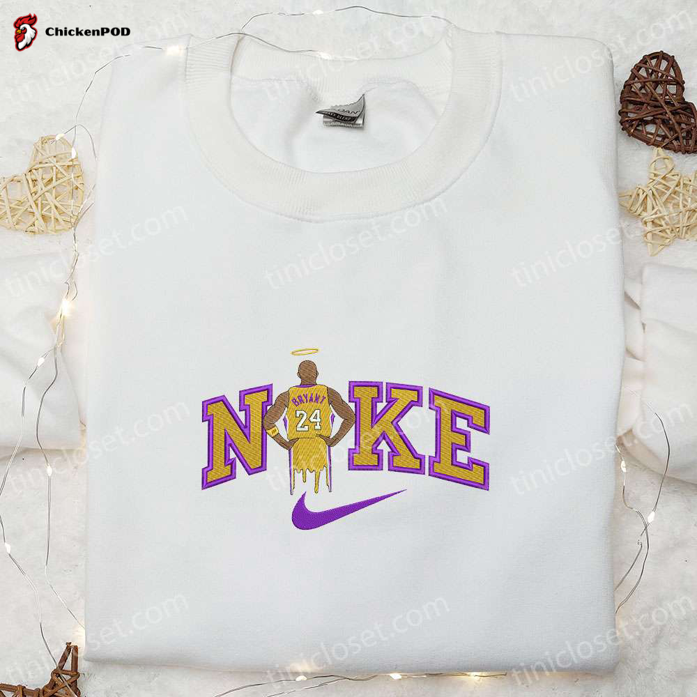 Kobe Bryant x Nike Embroidered Shirt Sports Hoodie & Celebrity Sweatshirt – Stylish and High-Quality Apparel