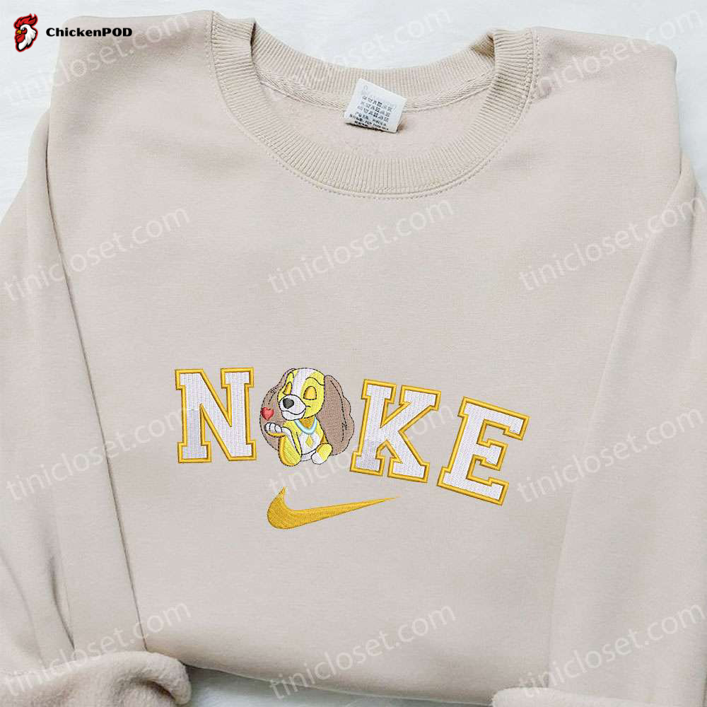 Christmas Hat x Nike Embroidered Sweatshirt & Shirt Collection – Custom T-shirt Festive Apparel