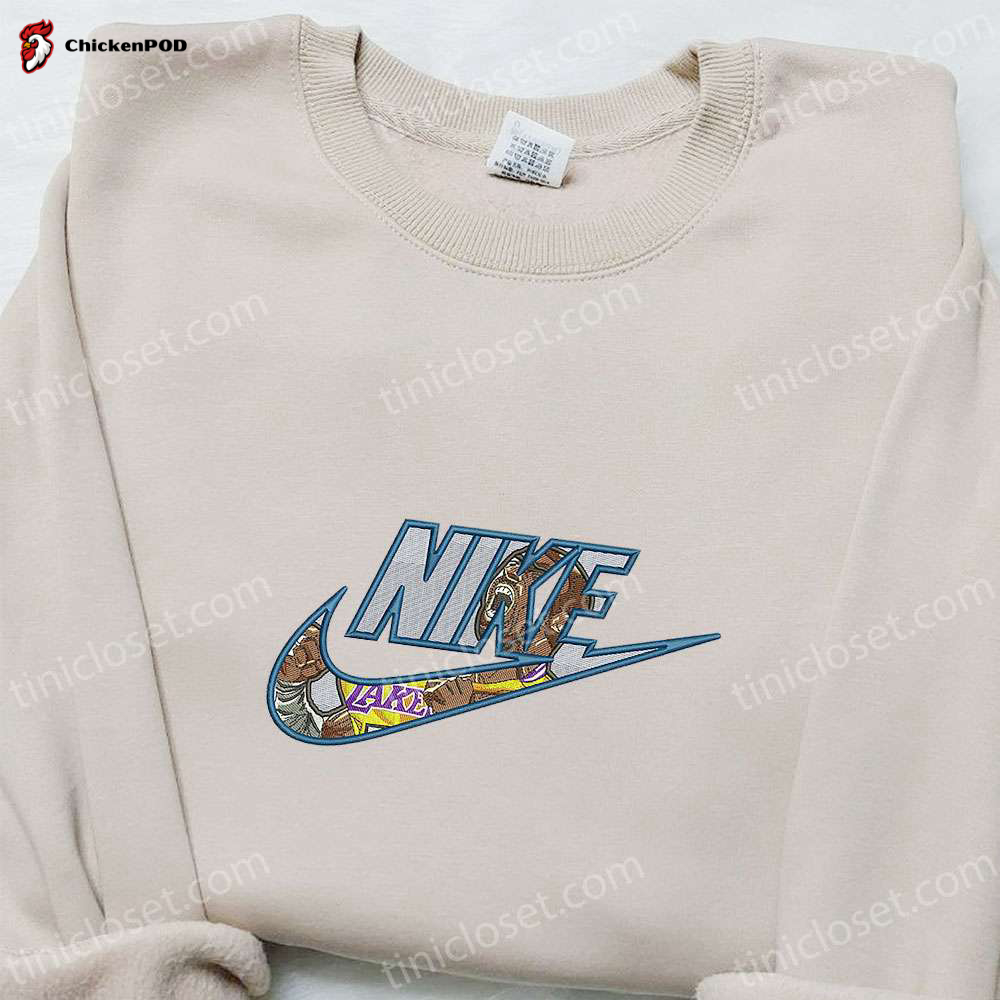 Shop Lakers x Nike Embroidered Shirt & NBA Sports Hoodie for Best Gift Ideas