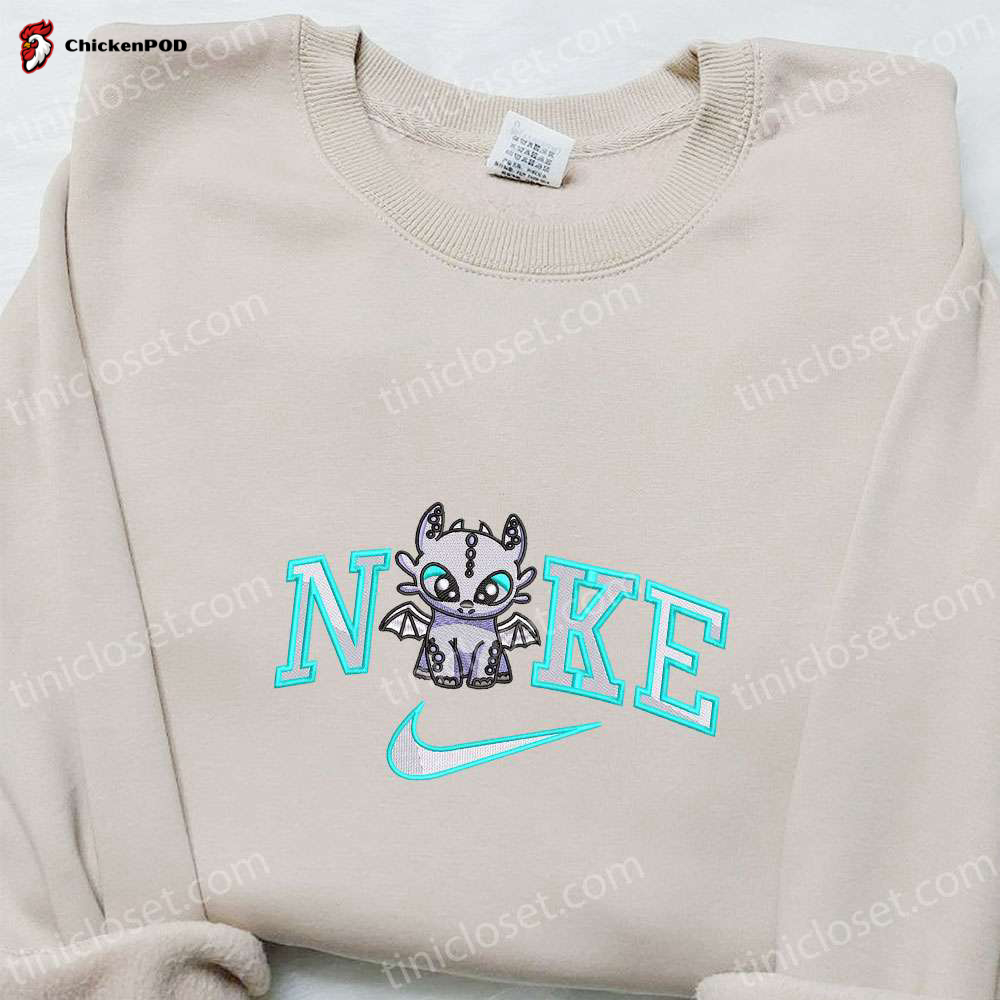 Kuromi x Nike Embroidered Shirt & Anime Hoodie: Perfect Family Gifts with Unique Designs