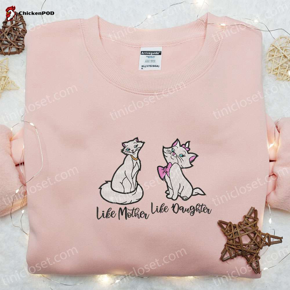 Disney Characters Embroidered Shirt & Hoodie: Best Cartoon Gift Idea for Snack Lovers