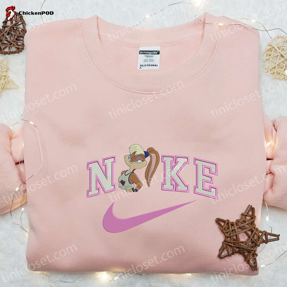 Lola Bunny x Nike Embroidered Sweatshirt: Disney Looney Tunes Hoodie & Cartoon Shirt Collection