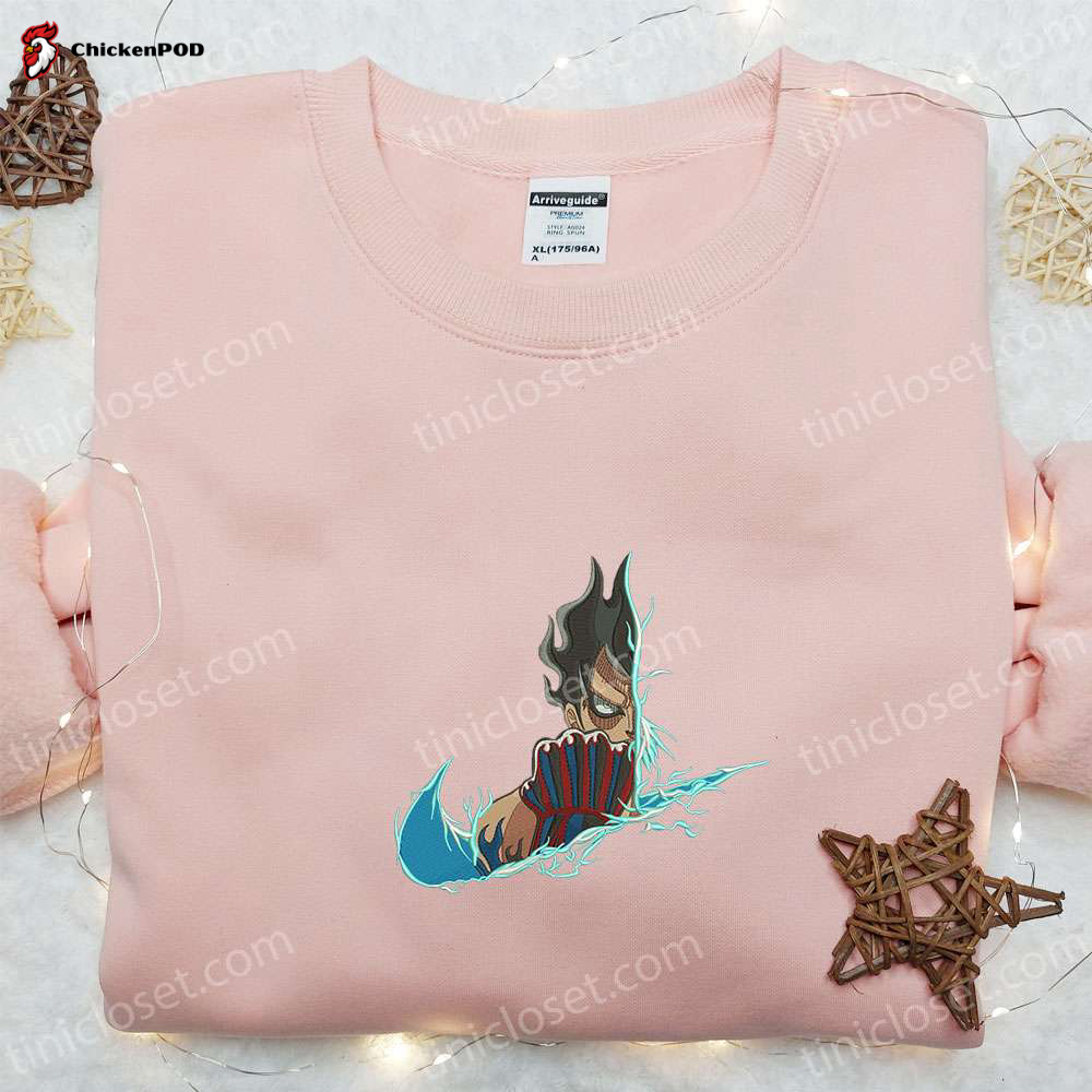 Disney Characters Embroidered Hoodie & Custom Nike T-shirt James P Sullivan x Nike Cartoon Shirt