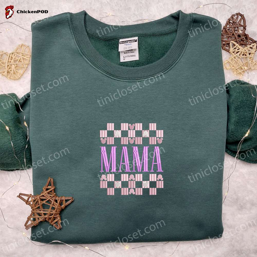 Top Basketball Mom Embroidered T-shirt & Hoodie: Best Mother’s Day Gift Ideas