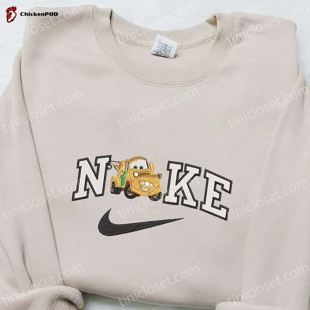 Nike x Lady Cartoon Sweatshirt: Disney Characters Embroidered T-Shirt – Best Birthday Gift Ideas