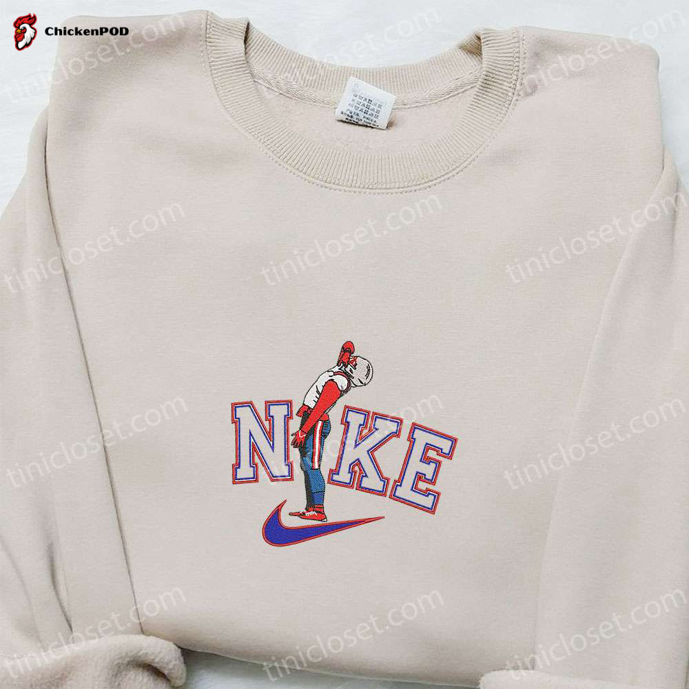 Matthew Judon x Nike Embroidered Shirt: NFL Sports Hoodie for Celebrities