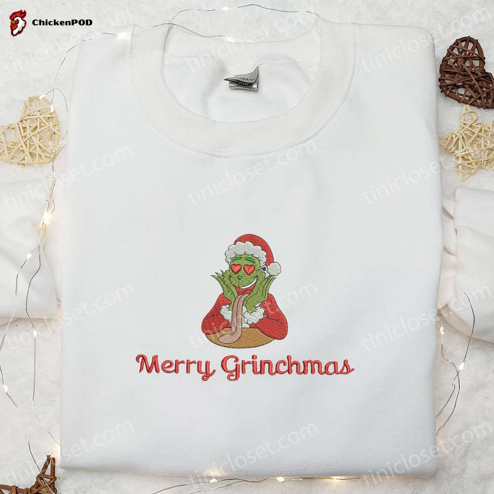 Cute Little Gnome Embroidered Hoodie & T-Shirt: Best Christmas Gift Ideas for Family