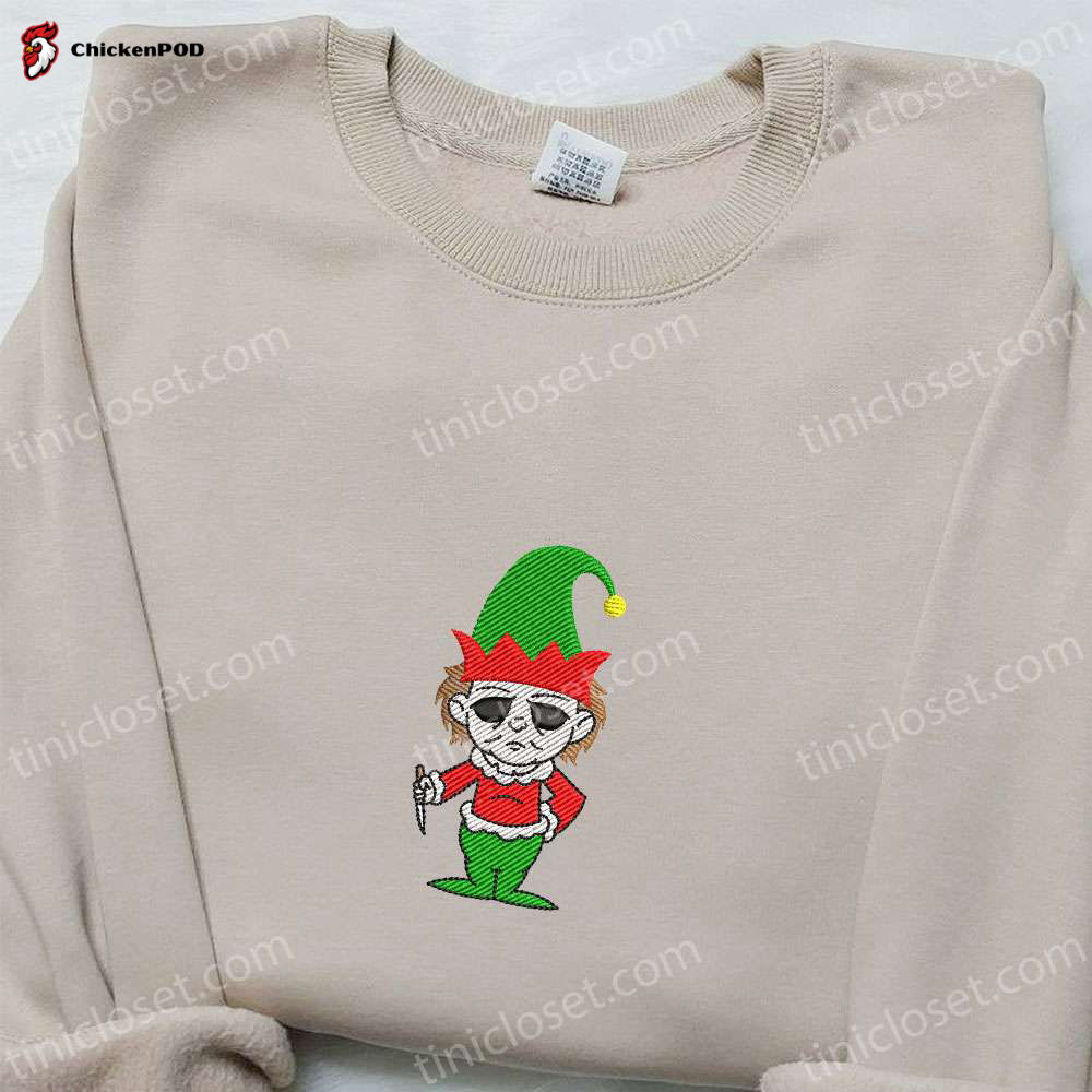 Stylish Kirby Embroidered Apparel: Rugby Ball Shirt Game Character Hoodie & Christmas Sweatshirt