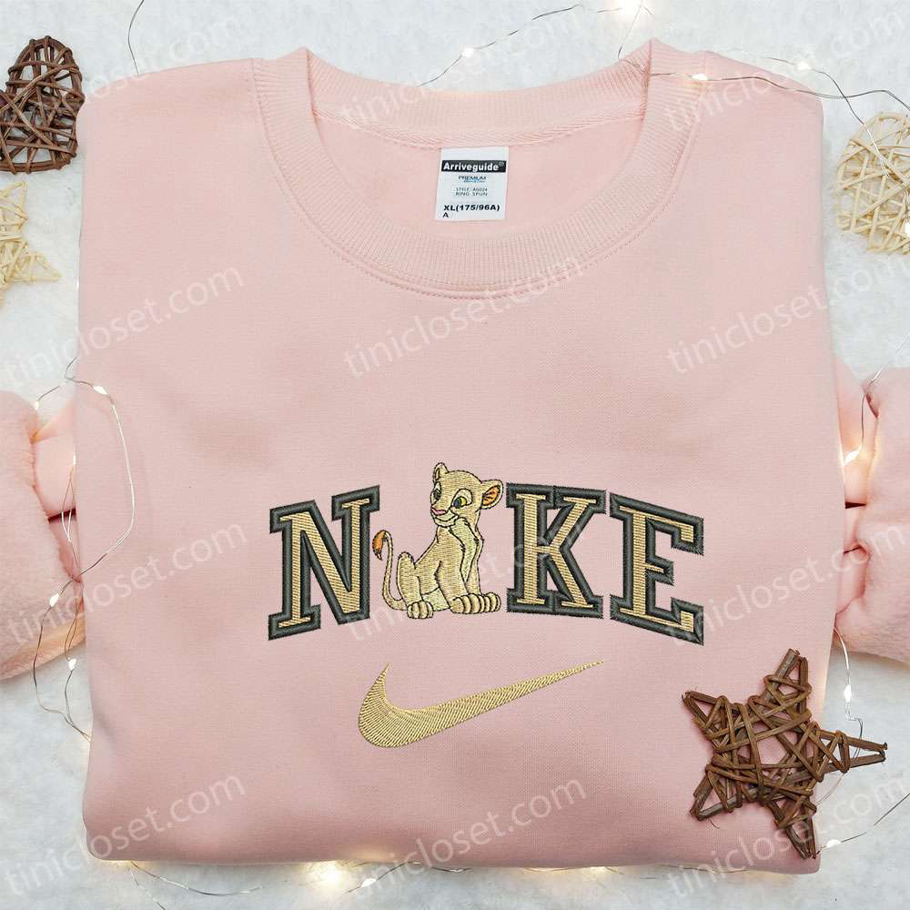 Nala x Nike Cartoon Embroidered Sweatshirt & Disney Characters Shirt Custom T-shirt