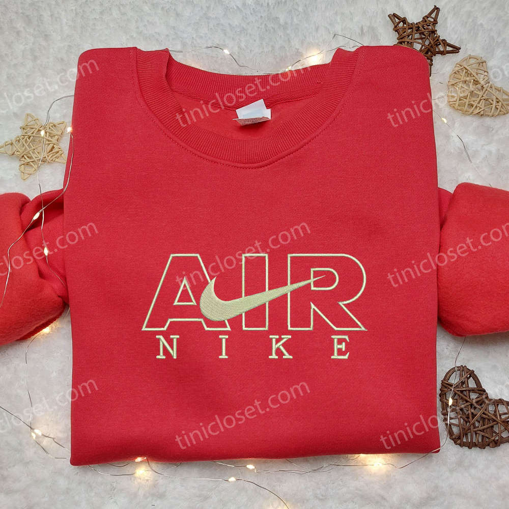 Custom Nike Air Embroidered Shirt – Best Family Gift: Stylish Personalized & Exclusive!