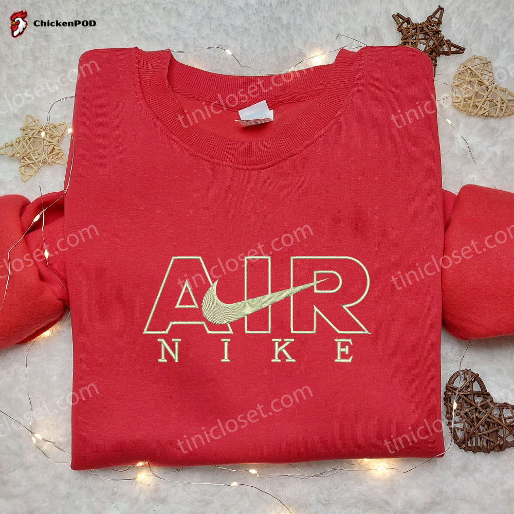 Custom Nike Air Embroidered Shirt – Best Family Gift: Stylish Personalized & Exclusive!