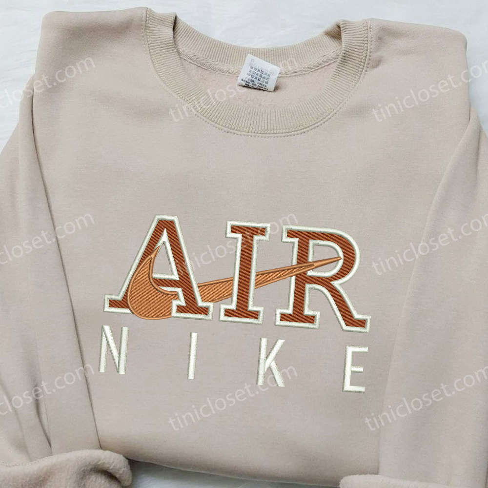 Custom Nike Air Embroidered Shirt: Best Gift for Friends – Trendy Personalized Style